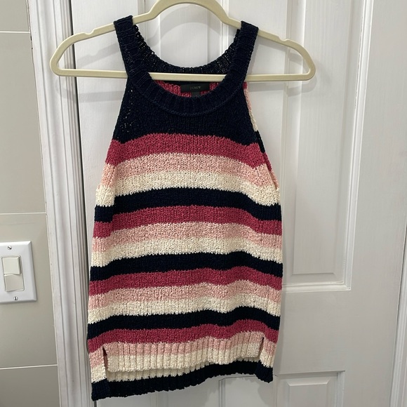 J Crew woven sweater tank top - Picture 3 of 4